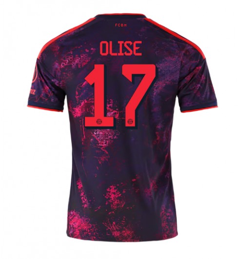 Bayern Munich Michael Olise #17 Alternativní Dres 2026-27 Krátký Rukáv Bayern Munich Michael Olise #17 Alternativní Dres 2026-27 Krátký Rukáv